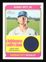Bobby Witt Jr. 2023 Topps Heritage Clubhouse Collection Relics #CCRBW at PristineAuction.com