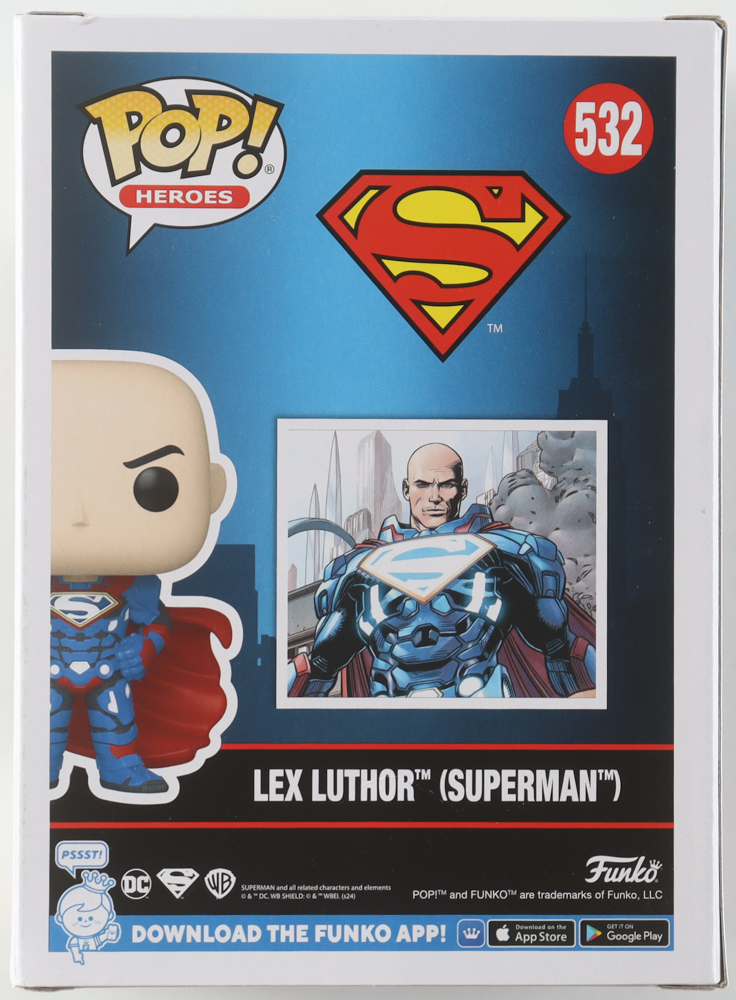Nicholas Hoult Signed "Superman" #532 Lex Luthor (Superman) Funko Pop! Vinyl Figure (Beckett) at PristineAuction.com Nicholas Hoult Signed "Superman" #532 Lex Luthor (Superman) Funko Pop! Vinyl Figure (Beckett) at PristineAuction.com