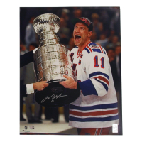 Mark Messier Signed Rangers 16x20 Photo (Fanatics) at PristineAuction.com