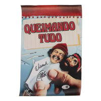 Tommy Chong & Cheech Marin Signed "Up In Smoke" 8x12 Canvas (JSA) at PristineAuction.com