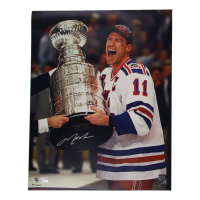 Mark Messier Signed Rangers 16x20 Photo (Fanatics) at PristineAuction.com
