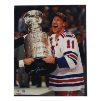 Mark Messier Signed Rangers 16x20 Photo (Fanatics) at PristineAuction.com