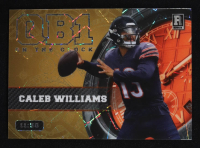 Caleb Williams 2023 Wild Card QB1 On the Clock Gold #OCWCW3 #11/50 RC at PristineAuction.com