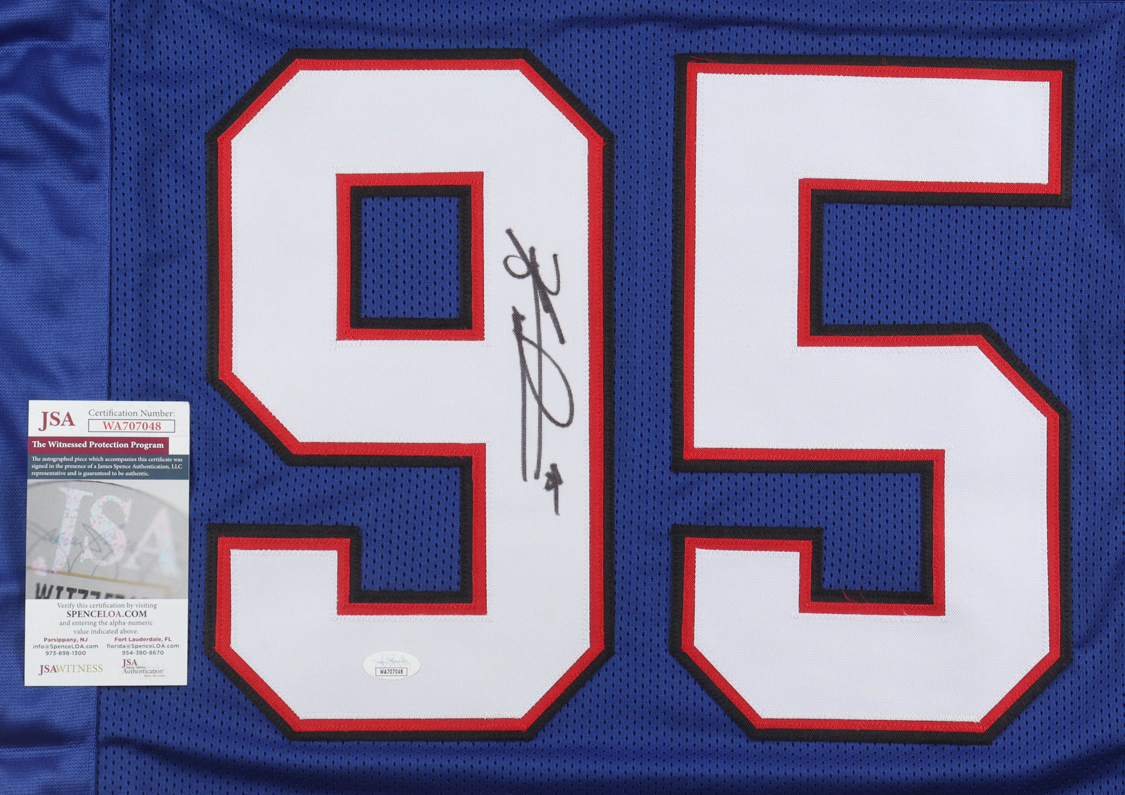 Kyle Williams Signed Jersey (JSA) at PristineAuction.com Kyle Williams Signed Jersey (JSA) at PristineAuction.com