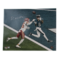 DeVonta Smith Signed Eagles 16x20 Photo (Fanatics) at PristineAuction.com