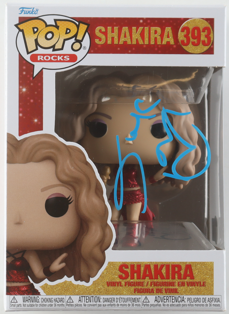 Shakira Signed #393 Shakira Funko Pop! Vinyl Figure (Beckett) at PristineAuction.com Shakira Signed #393 Shakira Funko Pop! Vinyl Figure (Beckett) at PristineAuction.com
