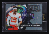 Patrick Mahomes II 2024 Wild Card QB 1 On The Clock Platinum #OCW-PT-PM3 #1/1 at PristineAuction.com