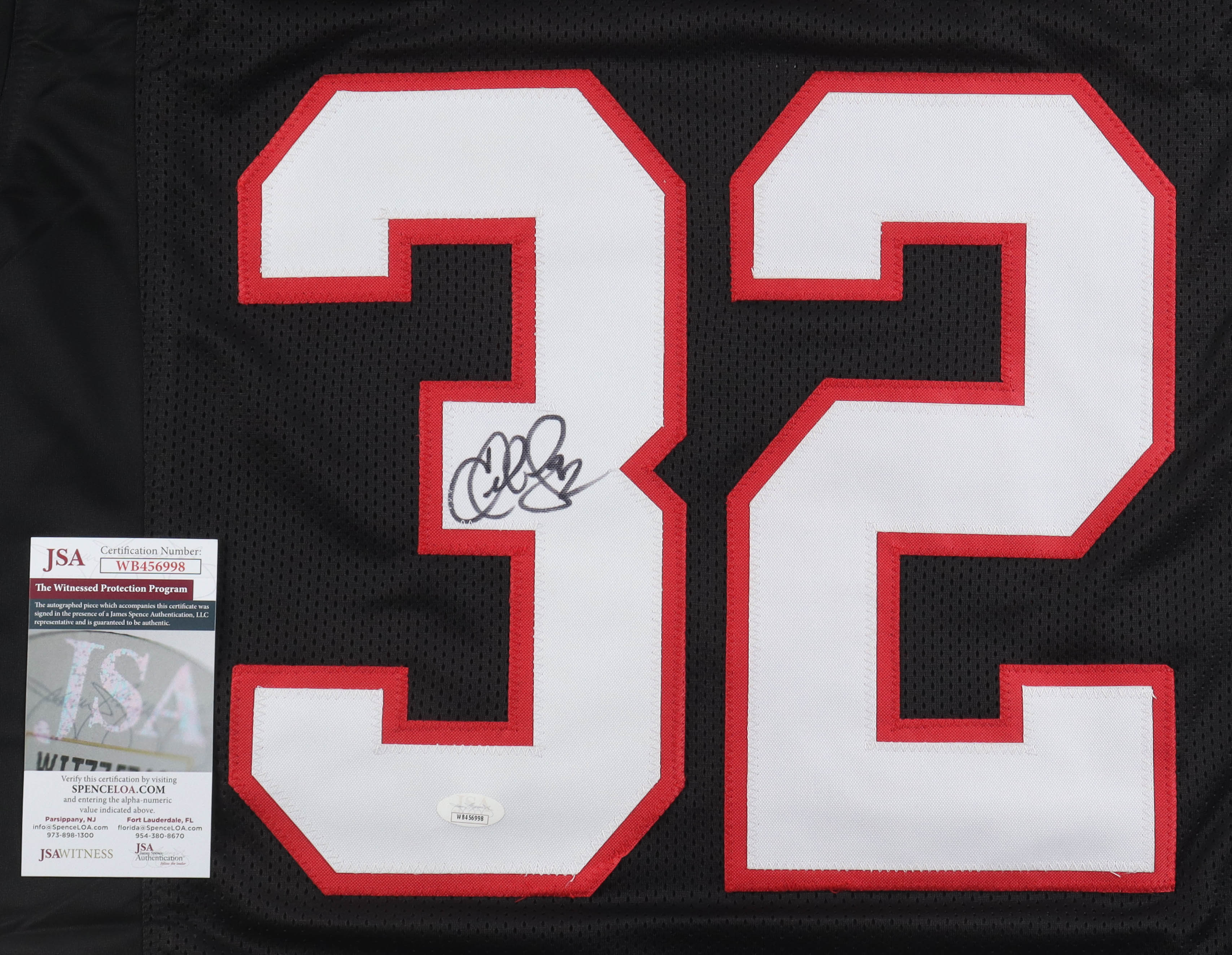 Jamal Anderson Signed Jersey (JSA) at PristineAuction.com Jamal Anderson Signed Jersey (JSA) at PristineAuction.com