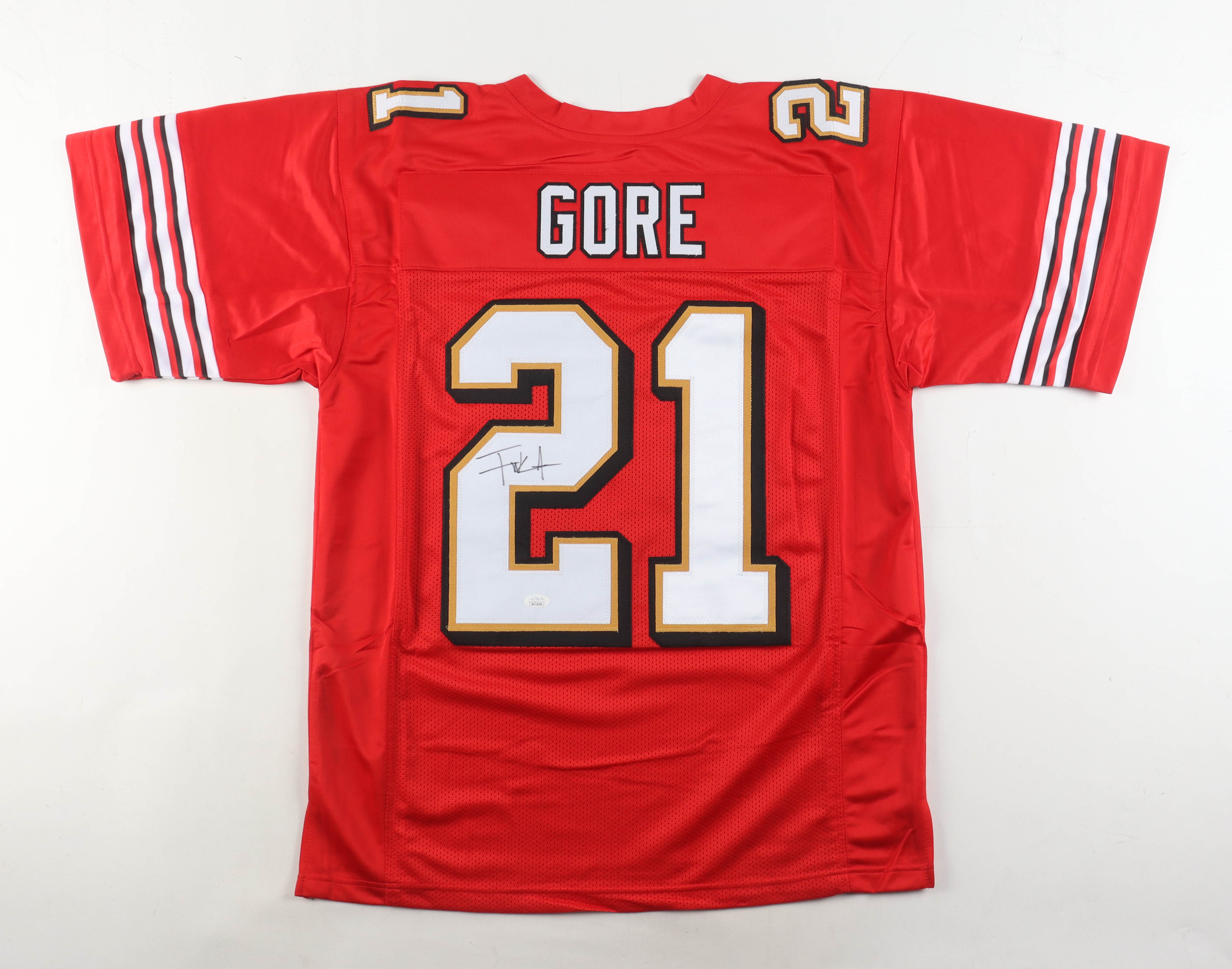Frank Gore Signed Jersey (JSA) at PristineAuction.com Frank Gore Signed Jersey (JSA) at PristineAuction.com