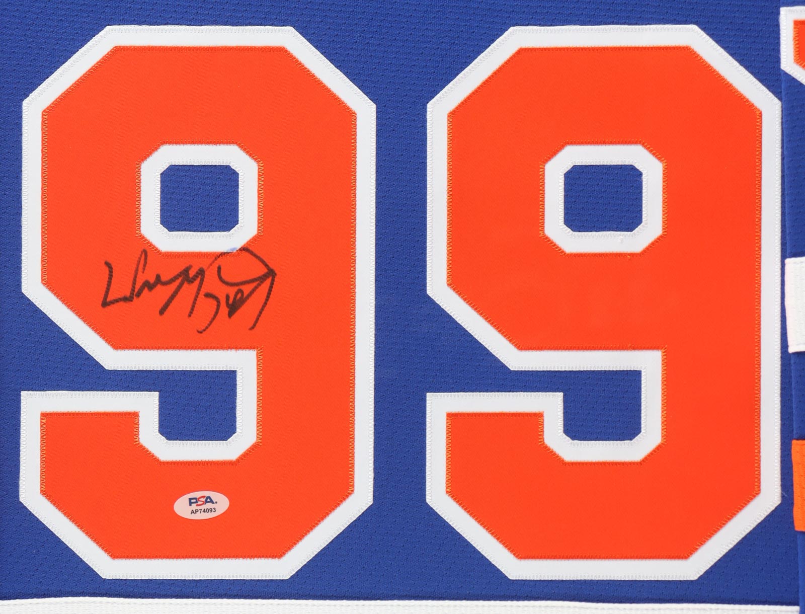 Wayne Gretsky Signed Custom Framed Jersey Display (PSA) at PristineAuction.com Wayne Gretsky Signed Custom Framed Jersey Display (PSA) at PristineAuction.com