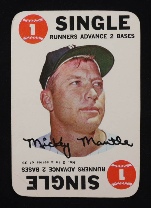 Mickey Mantle 1968 Topps Game #2 at PristineAuction.com Mickey Mantle 1968 Topps Game #2 at PristineAuction.com