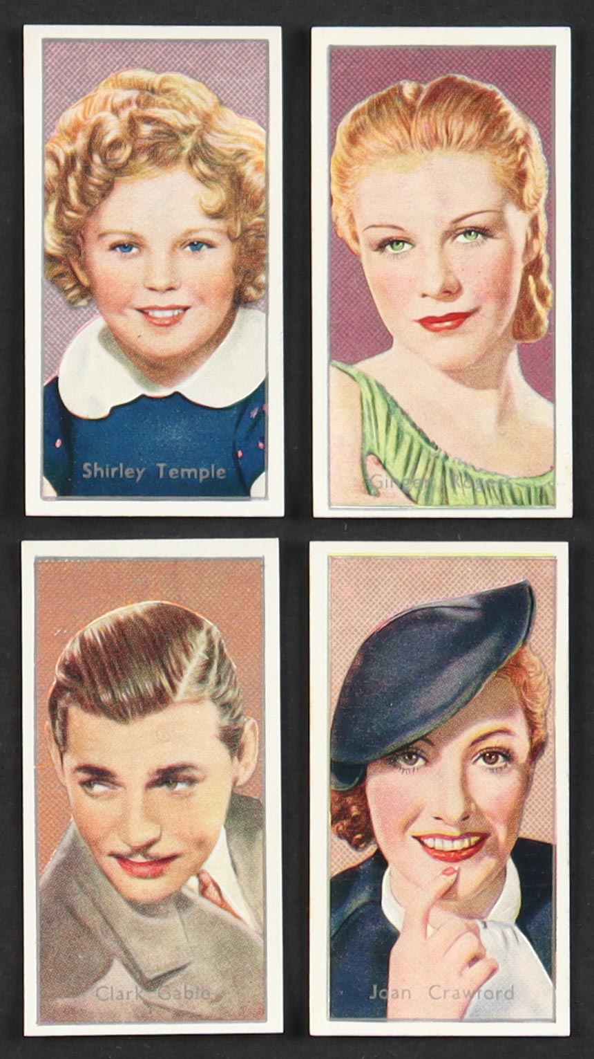 1936 Carreras Cigarettes Famous Film Stars Complete Trading Card Set With (50) Cards at PristineAuction.com 1936 Carreras Cigarettes Famous Film Stars Complete Trading Card Set With (50) Cards at PristineAuction.com