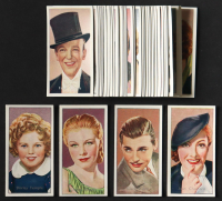 1936 Carreras Cigarettes Famous Film Stars Complete Trading Card Set With (50) Cards at PristineAuction.com