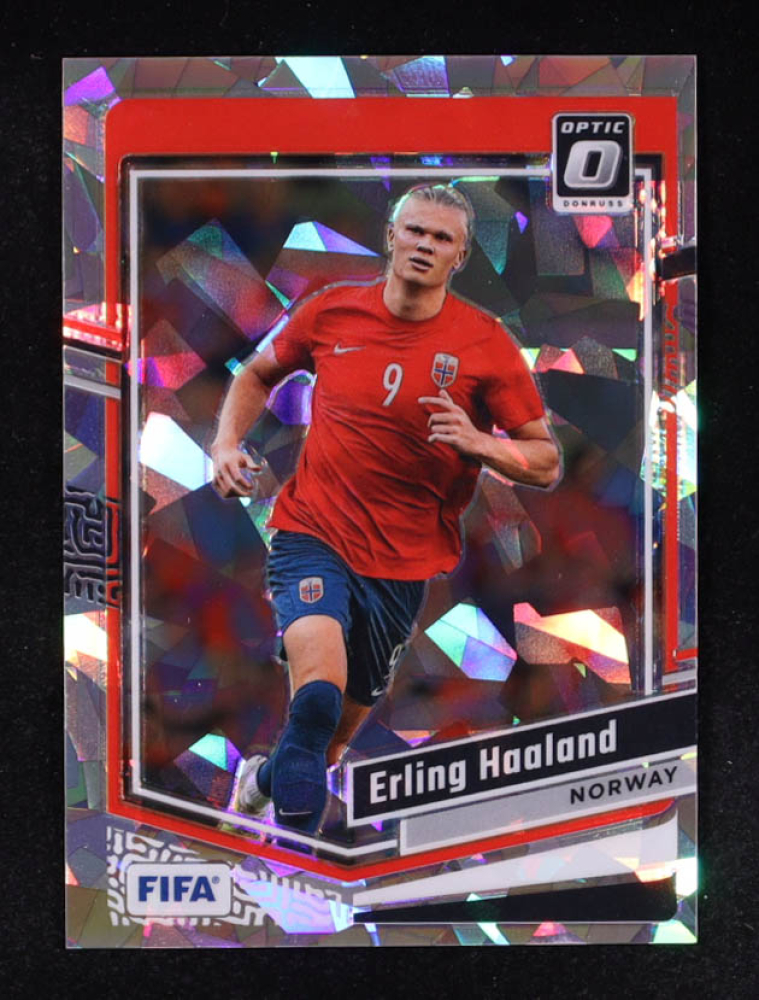 Erling Haaland 2023-24 Donruss Optic Ice #41