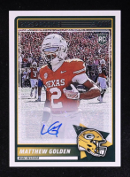 Matthew Golden 2025 Score Rookie Signatures #56 RC at PristineAuction.com