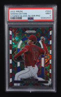 Shohei Ohtani 2022 Panini Stained Glass-Silver Prizm #SG3 (PSA 9) at PristineAuction.com