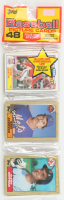 1987 Topps Baseball Picture Cards Rack Pack with (49) Cards at PristineAuction.com