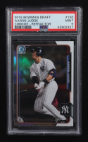 Aaron Judge 2015 Bowman Draft Chrome Refractor #150 RC (PSA 9) at PristineAuction.com