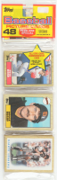 1987 Topps Baseball Picture Cards Rack Pack with (49) Cards at PristineAuction.com