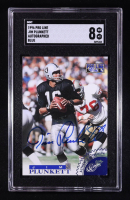 Jim Plunkett 1996 Pro Line Autographs Blue #61 (SGC 8) at PristineAuction.com