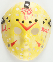 Ari Lehman Signed "Friday the 13th" Mask Inscribed "Jason Slays All!" & "Jason 1" (JSA) at PristineAuction.com