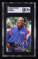 O.J. Simpson 1991 Pro Line Portraits Autographs RET #234 (SGC 7 | Auto Grade SGC 10) at PristineAuction.com