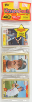 1987 Topps Baseball Picture Cards Rack Pack with (49) Cards at PristineAuction.com