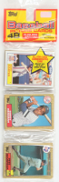 1987 Topps Baseball Picture Cards Rack Pack with (49) Cards at PristineAuction.com