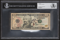 Lin-Manuel Miranda Signed $10 United States Ten Dollar Bill (BGS) at PristineAuction.com