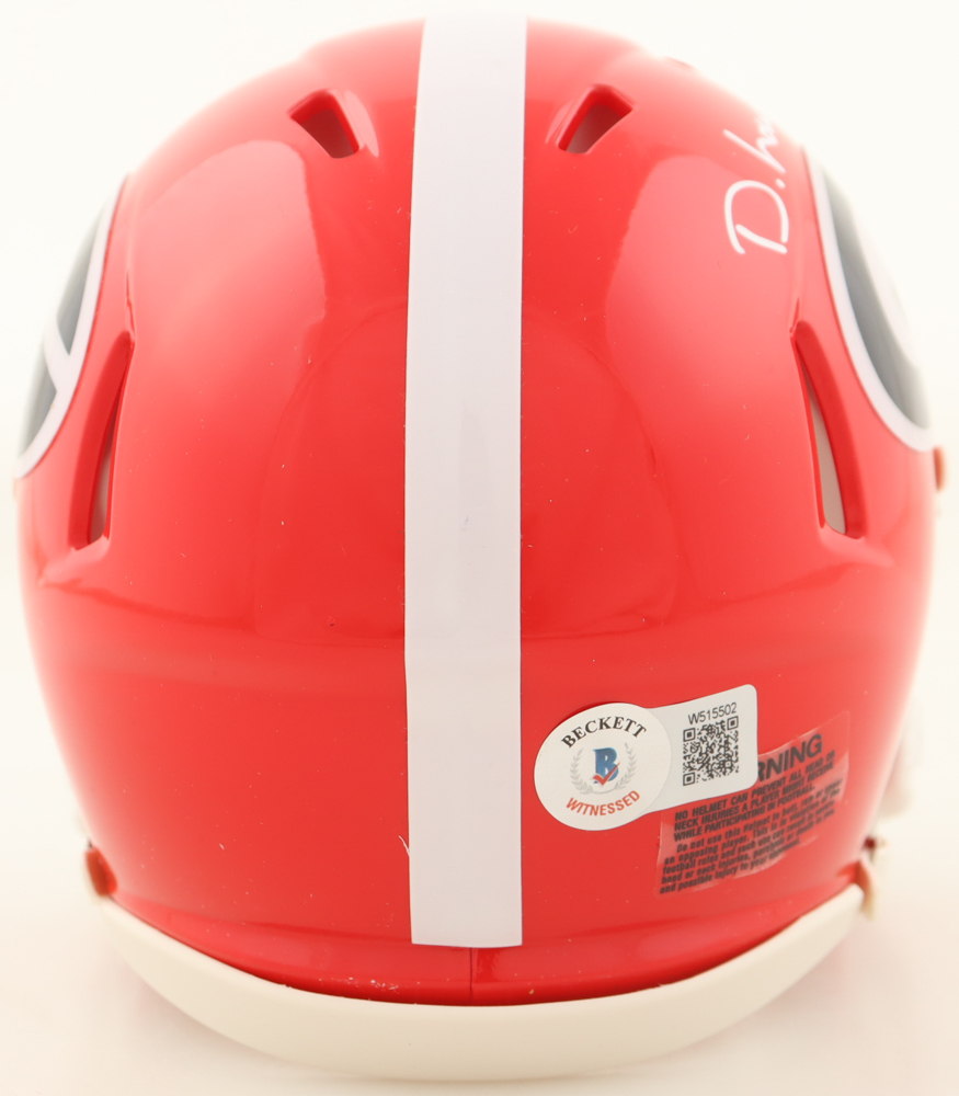Dominic Lovett Signed Georgia Bulldogs Speed Mini Helmet (Beckett) at PristineAuction.com Dominic Lovett Signed Georgia Bulldogs Speed Mini Helmet (Beckett) at PristineAuction.com