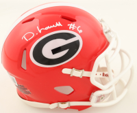 Dominic Lovett Signed Georgia Bulldogs Speed Mini Helmet (Beckett) at PristineAuction.com