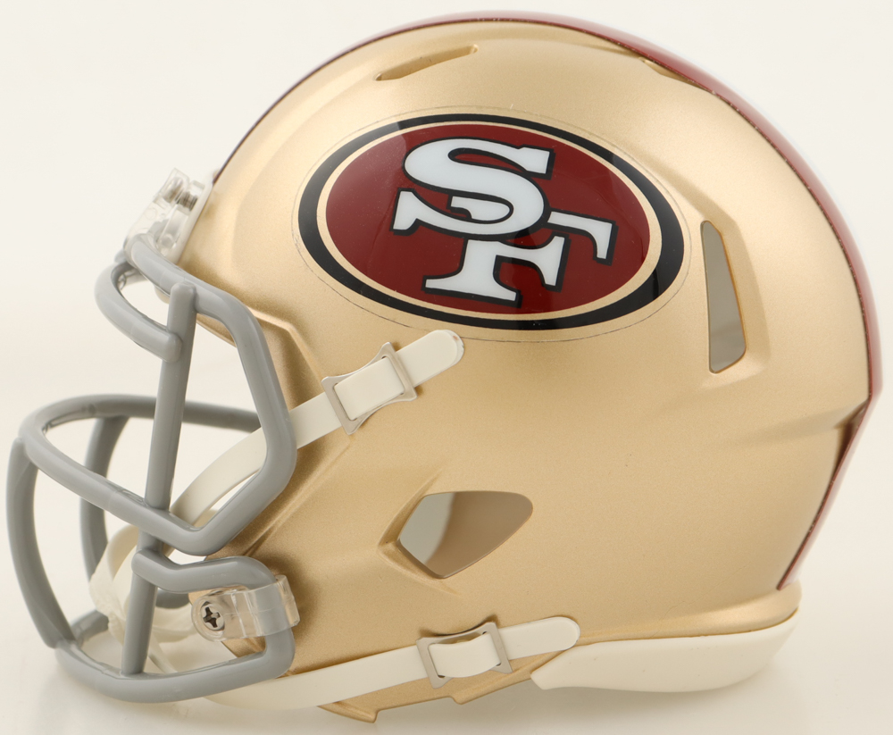 Frank Gore Signed 49ers Speed Mini Helmet (Beckett) at PristineAuction.com Frank Gore Signed 49ers Speed Mini Helmet (Beckett) at PristineAuction.com