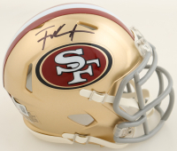 Frank Gore Signed 49ers Speed Mini Helmet (Beckett) at PristineAuction.com