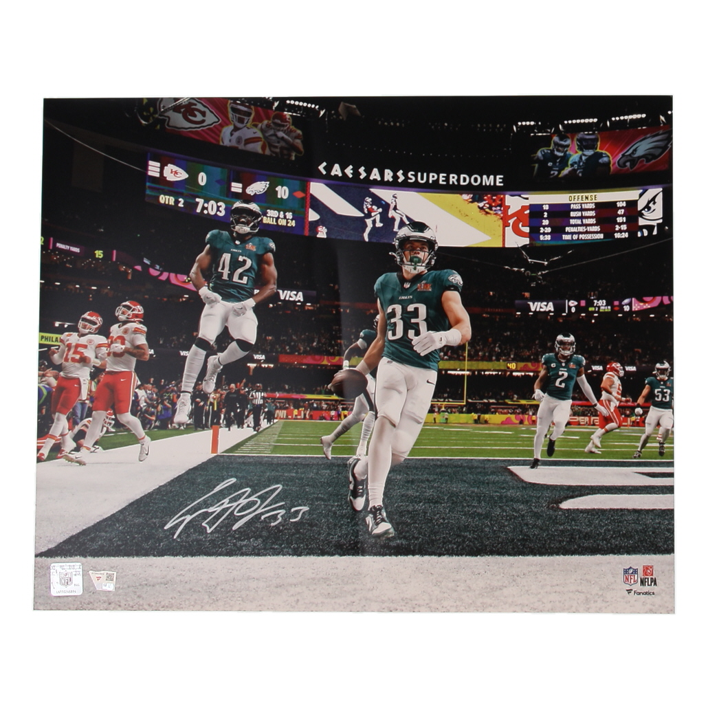 Cooper DeJean Signed Eagles 16x20 Photo (Fanatics) at PristineAuction.com Cooper DeJean Signed Eagles 16x20 Photo (Fanatics) at PristineAuction.com