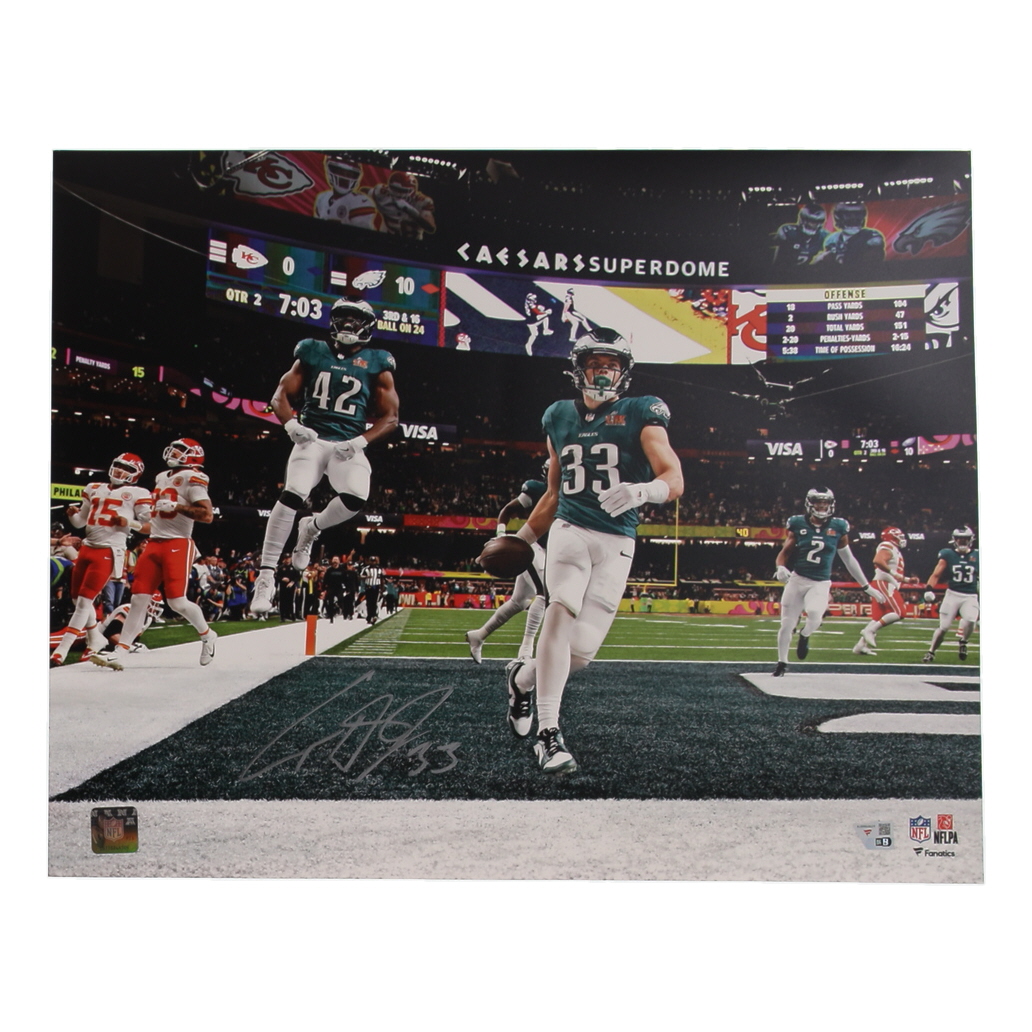 Cooper DeJean Signed Eagles 16x20 Photo (Fanatics) at PristineAuction.com Cooper DeJean Signed Eagles 16x20 Photo (Fanatics) at PristineAuction.com