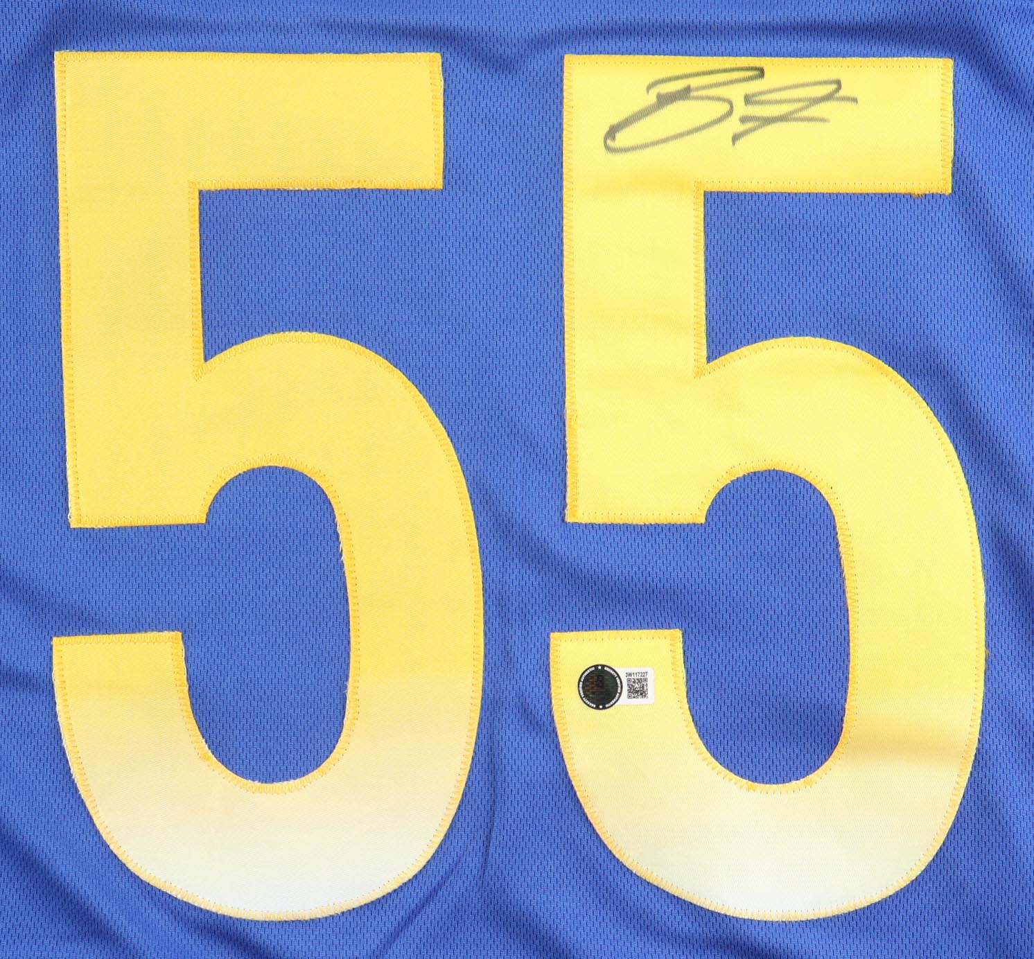 Braden Fiske Signed Jersey (Beckett) at PristineAuction.com Braden Fiske Signed Jersey (Beckett) at PristineAuction.com