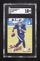 Jalen Hurts 2020 Panini Chronicles Luminance Pink #210 RC (SGC 10) at PristineAuction.com