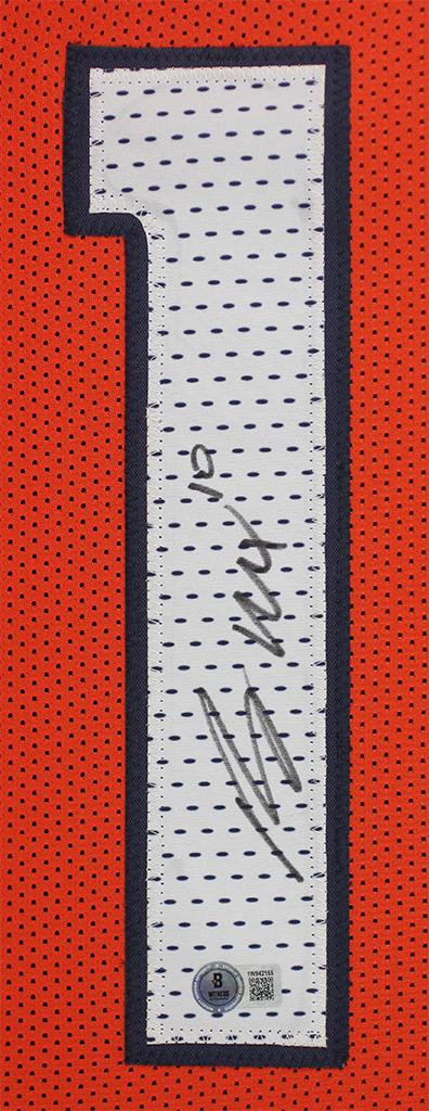 Bo Nix Signed Custom Framed Jersey Display (Beckett) at PristineAuction.com Bo Nix Signed Custom Framed Jersey Display (Beckett) at PristineAuction.com