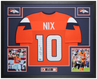 Bo Nix Signed Custom Framed Jersey Display (Beckett) at PristineAuction.com