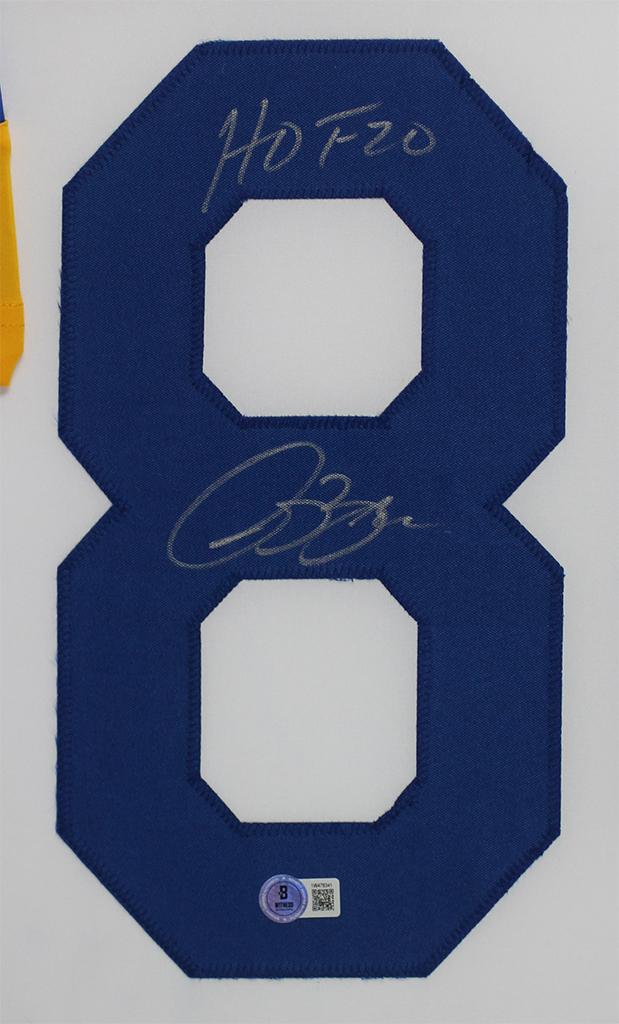 Isaac Bruce Signed Custom Framed Jersey Display (Beckett) at PristineAuction.com Isaac Bruce Signed Custom Framed Jersey Display (Beckett) at PristineAuction.com