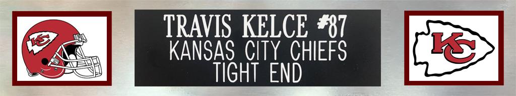Travis Kelce Signed Chiefs Custom Framed Nike Authentic Jersey Display (Beckett) at PristineAuction.com Travis Kelce Signed Chiefs Custom Framed Nike Authentic Jersey Display (Beckett) at PristineAuction.com