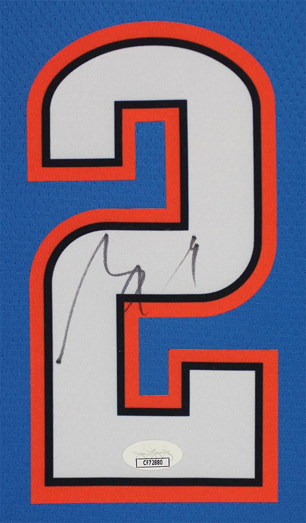 Shai Gilgeous-Alexander Signed Custom Framed Jersey Display (JSA) at PristineAuction.com Shai Gilgeous-Alexander Signed Custom Framed Jersey Display (JSA) at PristineAuction.com