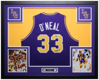 Shaquille O'Neal Signed Custom Framed Jersey Display (Beckett) at PristineAuction.com