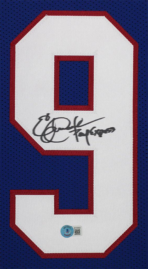 Eric Dickerson Signed Custom Framed Jersey Display (Beckett) at PristineAuction.com Eric Dickerson Signed Custom Framed Jersey Display (Beckett) at PristineAuction.com