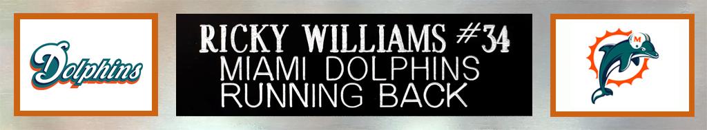 Ricky Williams Signed Custom Framed Jersey Display (Beckett) at PristineAuction.com Ricky Williams Signed Custom Framed Jersey Display (Beckett) at PristineAuction.com