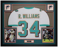 Ricky Williams Signed Custom Framed Jersey Display (Beckett) at PristineAuction.com