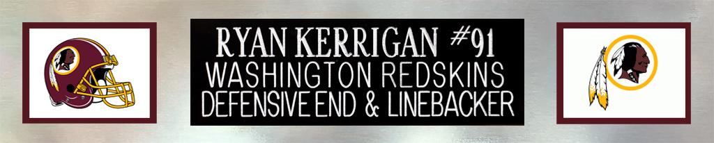 Ryan Kerrigan Signed Custom Framed Jersey Display (Beckett) at PristineAuction.com Ryan Kerrigan Signed Custom Framed Jersey Display (Beckett) at PristineAuction.com