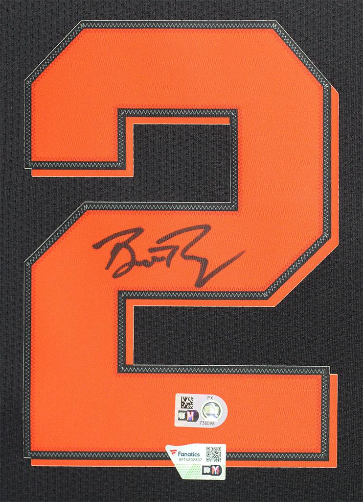 Buster Posey Signed Giants Custom Framed Nike Authentic Jersey Display (Fanatics & MLB) at PristineAuction.com Buster Posey Signed Giants Custom Framed Nike Authentic Jersey Display (Fanatics & MLB) at PristineAuction.com