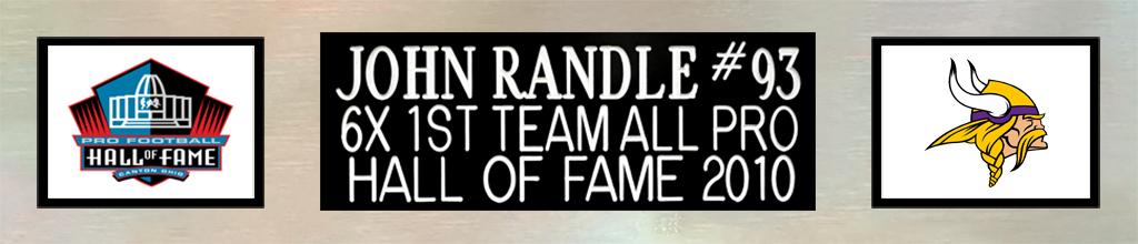 John Randle Signed Custom Framed Jersey Display (Beckett) at PristineAuction.com John Randle Signed Custom Framed Jersey Display (Beckett) at PristineAuction.com