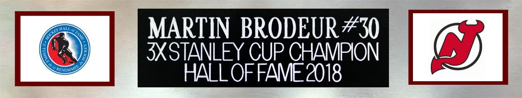 Martin Brodeur Signed Custom Framed Jersey Display (JSA) at PristineAuction.com Martin Brodeur Signed Custom Framed Jersey Display (JSA) at PristineAuction.com